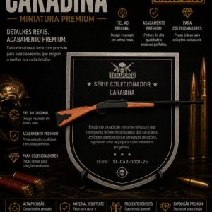 Miniatura Carabina Clássica