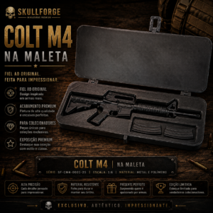 Miniatura Colt M4 na Maleta